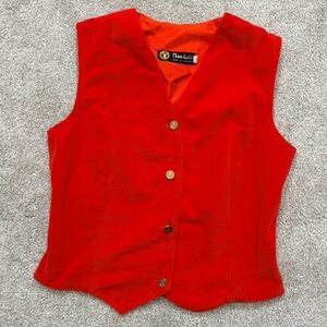 Vintage Scottish Clan Laird velvet vest